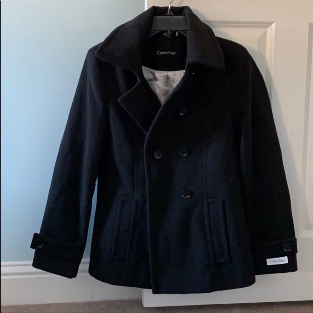 Calvin Klein’s coat